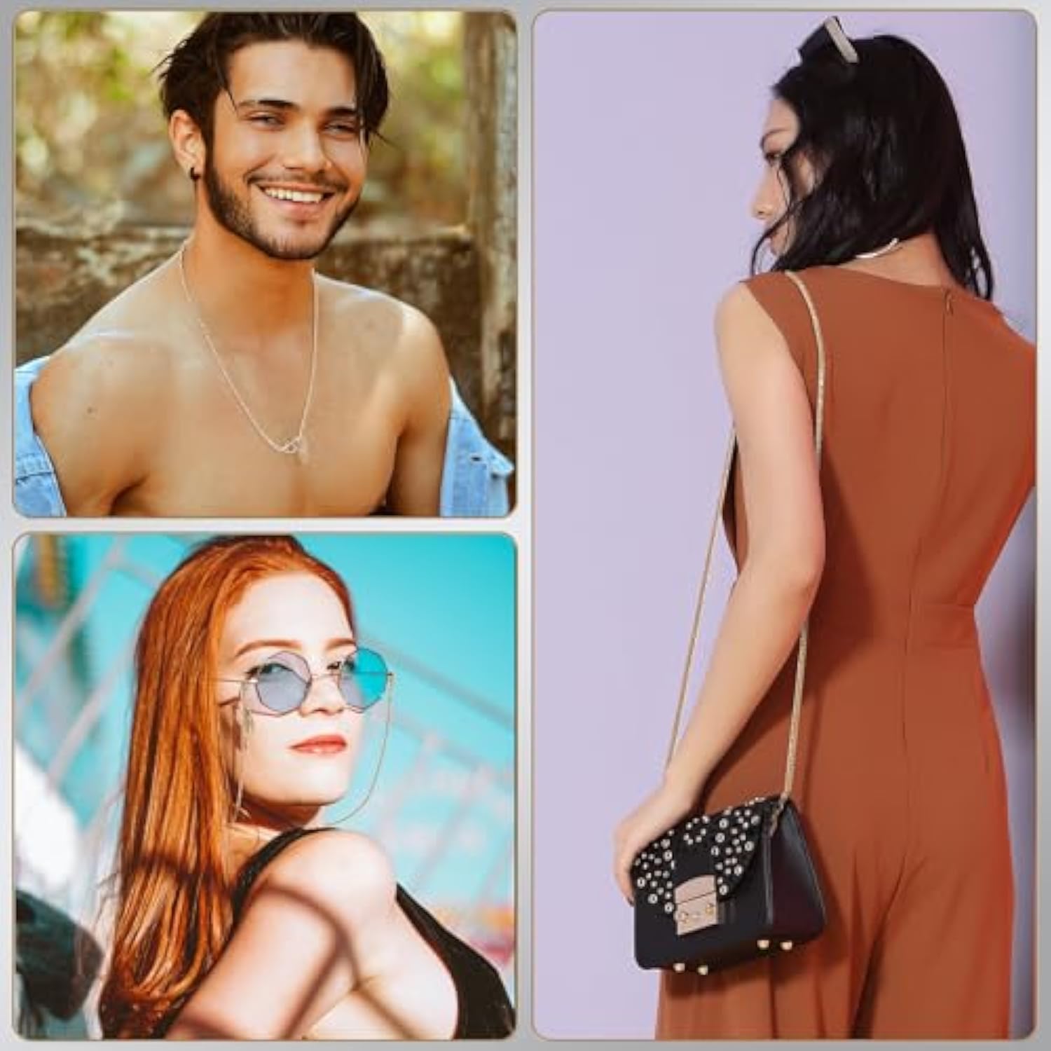 Crossbody Phone Strap Detachable Phone Chain Strap Crossbody Phone Lanyard Chain For Women Gold