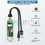 Active Poe Splitter Adapter, 48V To 12V, Ieee 802.3Af Compliant, 10/100Mbps Up To 100 Meters For Surveillance Camera, Wireless Access Point And Voip Phone