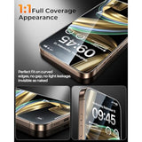 4-Pack Screen Protector For Iphone 16 Pro [9H+ Military-Grade Aerospace Glass][Auto-Alignment Kit][Hd Clear] Shatterproof Tempered Glass Film For 16 Pro 6.3" Case-Friendly, Zero-Bubble