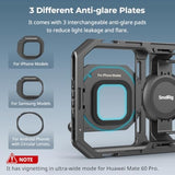 SMALLRIG 67mm Magnetic Filter Ring Adapter for Universal Mobile Video Cage 4597 4704 4596, Strong Magnetic Two-Way Attraction, for SMALLRIG 67mm Phone Magnetic Filter Series - 4843