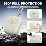 Anker Soundcore C50i Earbuds Case Cover, Soft Silicone Case for Anker Soundcore C50i Headphone, Anti-Drop/Scratch/Splash, Lightweight Integrated Cover with Carabiner & Cleaning Kit
