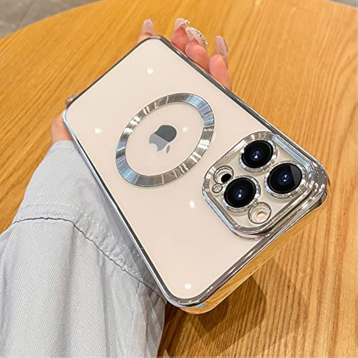 Magnetic Clear Case For Iphone 14 Pro Max With Camer