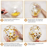 Sage Green Gold White Party Balloons, 50Pcs Sage Green And Gold Confetti Party Balloons For Birthday Baby Shower Engagement Wedding Anniversary Party Decorations