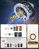 Magnetic Phone Holder Cubby Insert for Ford Maverick 2022 2023 2024 Accessories, Cell Phone Mount Storage Box Kit for MagSafe, Automobile Cradles