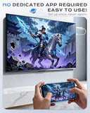 2026 Upgrade Wireless Display Dongle Adapter, Portable Transmitter 1080p HDMI Streaming, AirPlay/Miracast, 5GHz WiFi