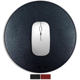 New Pu Rem Ram Mouse Pad Gaming Anime Anti-Slip Waterproof Double-Sided Mouse Mat (Black, Round)