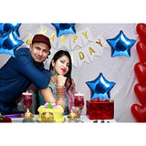 10-Pack Blue Star Foil Balloons – 18" Helium Balloons for Birthday, Wedding & Baby Shower Decor