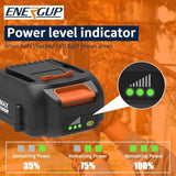 2Pack 4.0Ah Wa3525 Replace For Worx 20V Battery Powershare For Wa3520 Wa3525 Wa3575 Wg890 Wg891 For 20Volt Worx Batteries 20V