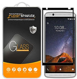 (2 Pack) Designed for ZTE (Axon 7 Mini) Tempered Glass Screen Protector, (Full Screen Coverage) Anti Scratch, Bubble Free (Black)