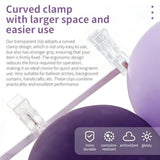 20Pcs Balloon Arch Clips,Plastic Spring Balloon Clips, Ideal For Party Balloon Arches