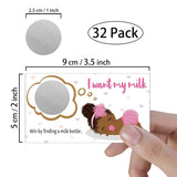 Baby Shower Scratch Off Party Game Cards?32 Pcs? Activity For Bridal Baby Shower Festive Raffle Tickets Sleeping Baby Scratch Off Cards Christmas Thanksgiving Holiday Games Supplies ?Girl?