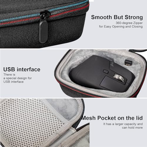 Hard Eva Storage Case For Logitech Mx Master 3S/ Master 3/ Mx Master 2S Advanced Wireless Mouse