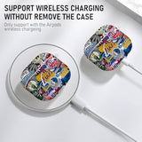 For Apple Airpods 4Th Generation Case Cover(2024), Protective Tpu Soft Cases Cover Rugged For Airpods 4 Case With Cleaner Kit & Keychain For Women Men?Basketball