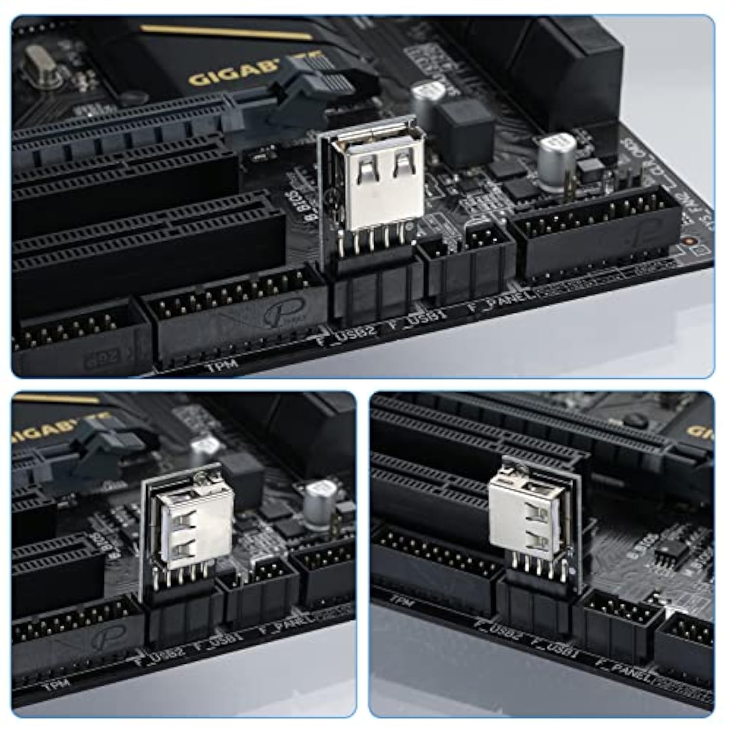 Usb 2.0 9Pin/10Pin Front Panel Header Usb 9Pin To Type A Adapter