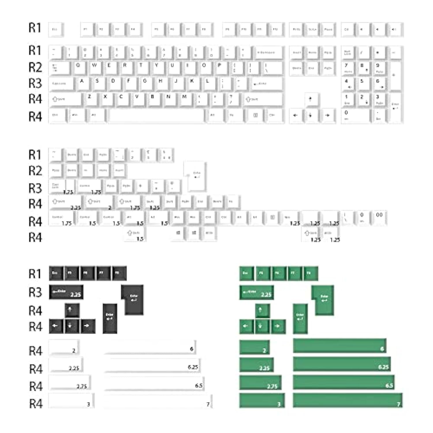 Ghost Judges Gj Bow Colorway Cherry Pbt Doubleshot Keycap For Mx Keyboard 60 6