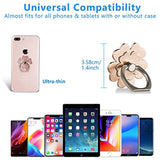 Phone Ring Holder 5-Pack with 360 Degree Rotation and Finger Grip Stand