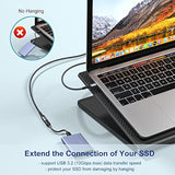 Usb C Extension Cable,Usb C Male To Female Extender 3Ft Usb 3.2 Fast Charge 10