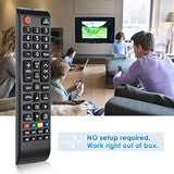 Universal Replacement Remote Control Compatible With Samsung Smart Tvs, Led, Lcd, Hdtv, 3D Tvs(Updated From Bn59-01199F/Bn59-01289A)