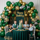 Dark Green Latex Party Balloons 100pcs 12 Inch