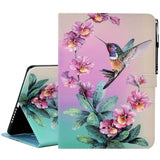 Case For Galaxy Tab A9+ Plus 11 Inch 2024 2023 (Smx210/X216/X218), Samsung Tablet A9 Plus Case, Pu Leather Stand Cover For Samsung Galaxy Tab A9+ Tablet, Auto Wake/Sleep Hummingbird