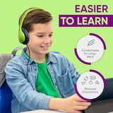 10 Pack Bulk Wired On-Ear Leather Headphones With 3.5Mm Connector, Black