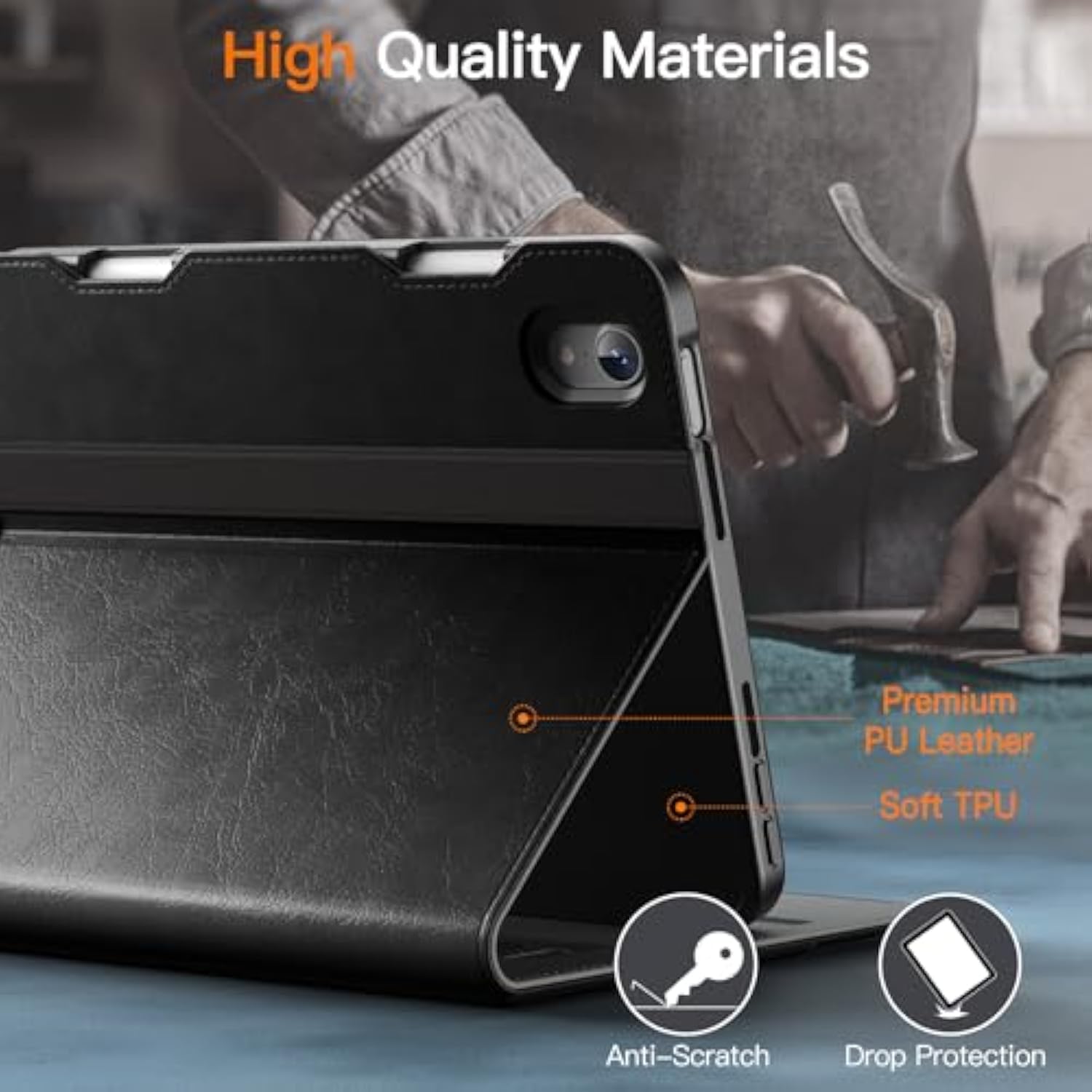 JETech Case for iPad Mini 6 (8.3-Inch, 2021 Model, 6th Generation), PU Leather