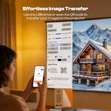 P1 Art Projector With Exclusive Drawing App For Artists, Portable Auto Focus & Keystone Led Projector For Drawing And Tracing, 4K Support, 100 Display, Compatible With Ios/Android, Upgraded