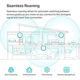 Eap653 Wireless Access Point W/O Dc Adapter | Ultra-Slim | Omada True Wi-Fi 6 Ax3000 | Mesh, Seamless Roaming, Wpa3, Mu-Mimo | Remote & App Control | Poe+ Powered | Multiple Controller Options