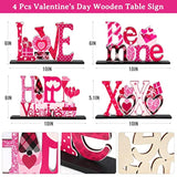 Valentine'S Day Decorations Romantic Tabletop Centerpiece Signs Love W