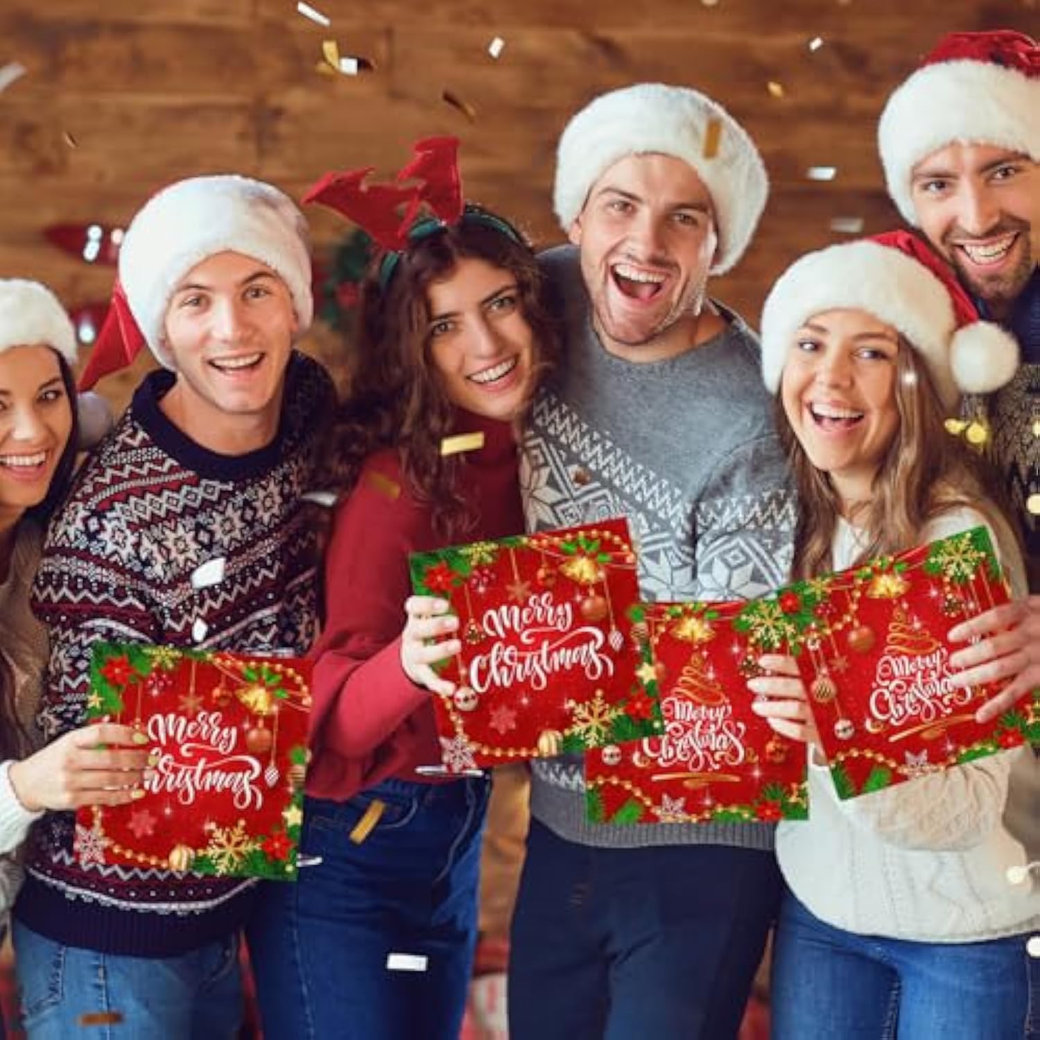 40Pcs Merry Christmas Napkins Paper Christmas Napkins Red And Green Napkins Christmas Tableware Xmas Napkins Holiday Napkins Christmas Tree Napkins Winter Paper Napkins Christmas Party Decorations