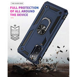 Samsung Galaxy S20 FE Case with Screen Protector, Military-Grade, Blue
