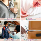 Zipper Tape By The Yard #5 With Pulls-Bulk Nylon Coil Zipper By The Ya