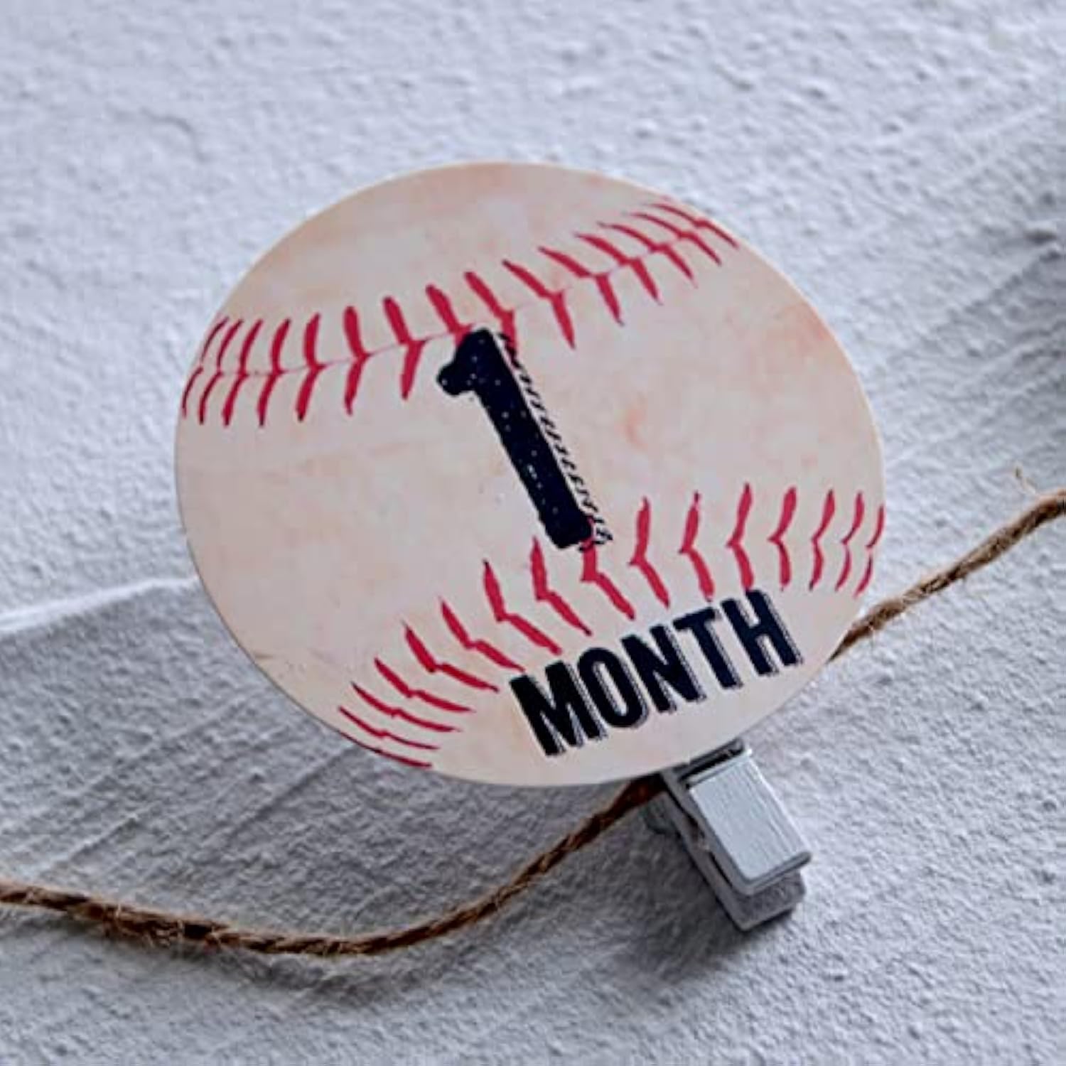 Baseball Birthday Decorations,Baseball Monthly Photo Banner,Baseball First Birthday,Baby Shower Picture Banner