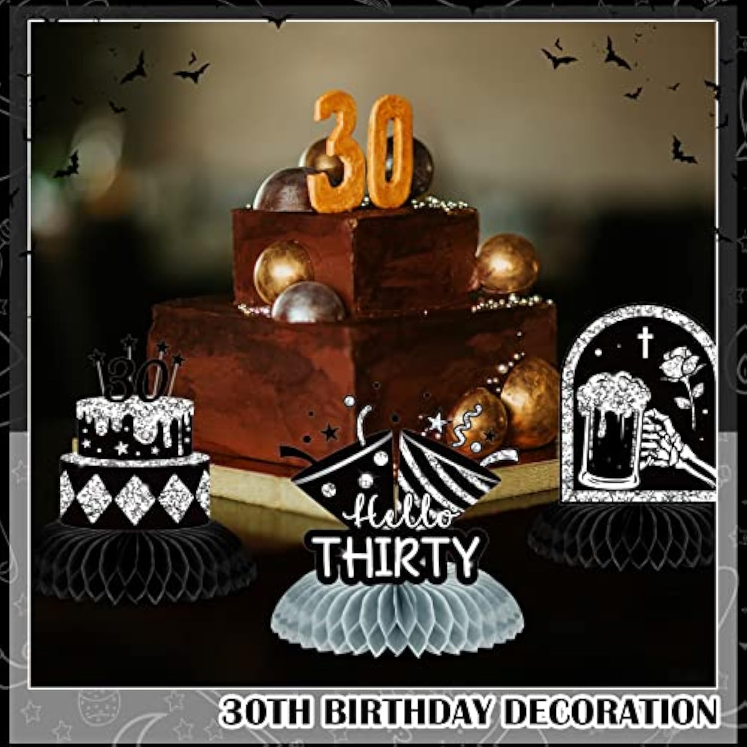 12 Pack Rip To My 20S Birthday Decorations, Death To My 20S Decoration