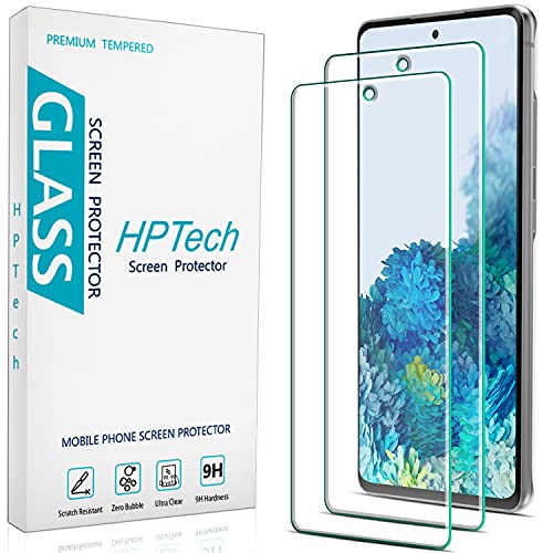 (2 Pack Designed for  Galaxy S20 FE, Galaxy S20 FE 5G, Galaxy S20 FE 5G UW Tempered Glass Screen Protector, 9H Hardness, Support Fingerprint