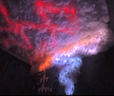 3D Thunder Cloud LED Ceiling Lights Music Sync Multicolor Gaming Room Decor