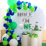 Hole In One Golf 1St Birthday Balloon - Hole In One Balloon, Golf Foil Balloons For Boys Golf Outdoor Sports Theme Birthday Party Decor Supplies
