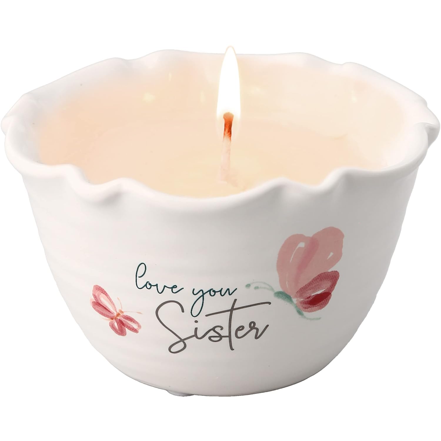 5" x 3" Love You Sister 100% 9 oz Soy Wax Single Wick Candle - Tranquility Scented