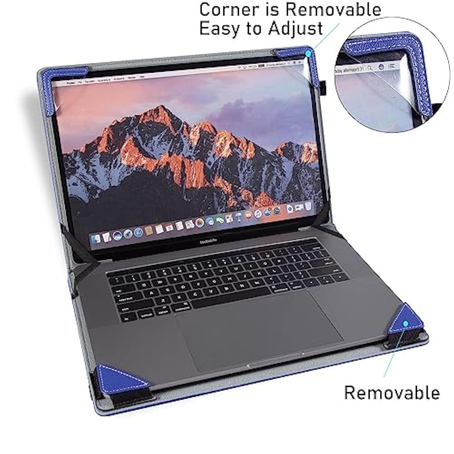 Laptop Case Cover Compatible With Dell Inspiron 16 Plus 7610 7620 7630 7635 7640 7650 16 Inch Notebook Sleeve Pu Leather Stand Hard Protective Skin