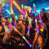 44 Pcs Foam Glow Sticks With 3 Modes Colorful Flashing, Foam Light Up Sticks, Led Light Sticks, Glow Sticks Party Pack For New Year, Wedding, Raves, Concert, Christmas