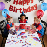 84Pcs Spider Party Favors Hero Theme Birthday Party Decorations Supplies For Kids,Gift Bag,Button Pins,Keychains Goodie Bag Stuffers,Classroom Rewards Gifts,Pinata Stuffers For Boys Movie Fans
