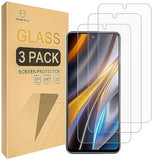 [3-Pack] Screen Protector For Xiaomi Poco X4 Gt/Xiaomi Redmi K50I [Tempered Glass] [Japan Glass With 9H Hardness] Screen Protector
