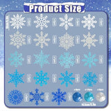 Winter Snowflake Hanging Swirl Decorations, 30Pcs Christmas Glitter Snowflakes Hanging Swirls Ornaments Ceiling Streamers For Xmas Winter Wonderland Frozen New Year Wedding Baby Shower Party Supplies