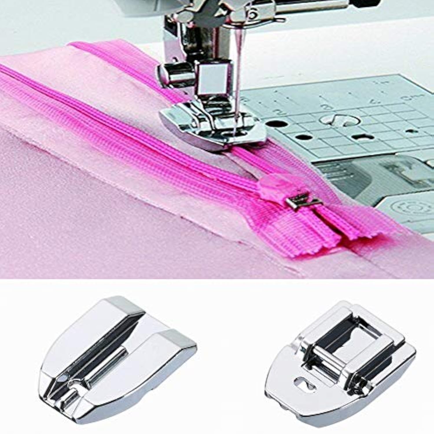 30Pcs 12 Inch Nylon Lace Zippers Closed End Zippers And 1Pcs Zipper Pr