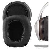 Geekria Elite Replacement Ear Pads for DENON AH-D600, AH-D7100 Headphones Ear Cushions (Black)