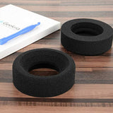 Geekria Comfort Foam Replacement Ear Pads Compatible with GRADO SR125, SR225, SR325, SR60, SR80, SR80e, M1, M2 Headphones, Repair Parts (Black)