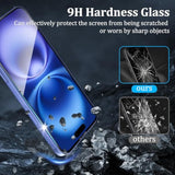 [2+1+2 Pack Back Screen Protector For Iphone 16 Plus +2 Pack Front Screen Protector And Camera Lens Protector, 9H Hardness, Ultra Hd, Anti-Scratch