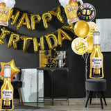 12pcs Corona Beer Balloon Set for Birthday Party Decorations – Fun Theme for All Ages