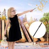 24 Pieces Wand Pencils And Glasses Wizard Party Favors, Wizard Party Supplies Birthday Supplies For Teen Boys Kids Girls Wizard School Decor Theme Halloween Supplies