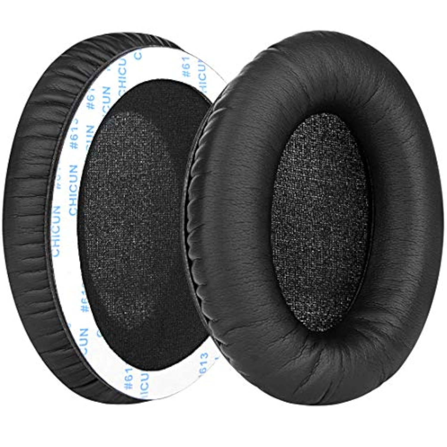 Geekria QuickFit Replacement Ear Pads for Audio-Technica ATH-ANC7, ANC9 Headphones, Ear Cushions (Black)